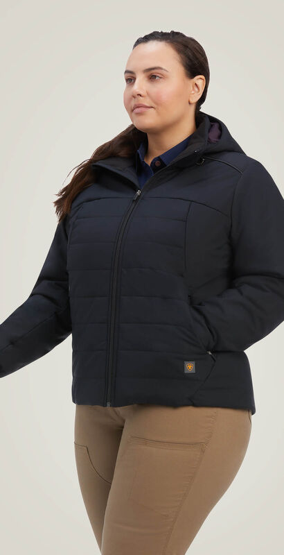 Rebar Valkyrie Stretch Canvas Insulated Jacket Front Plus